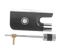 SECFOU Practical Violin Bow Frog Replacement Screw Made of Copper Metal in Black, Sturdy and Close to The String, for Violin Bow Repair and Professional Use