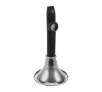 SECFOU Practice Kazoo Musical Instrument with Trumpet Shape, Abs Body and Metal Bell for Comfortable Touch and Accurate Tuning, for Beginners during Breaks or Commutes