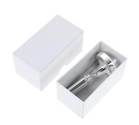 SECFOU Professional French Horn Accessory Silver Horn Mouthpiece for Enhanced Tone and Sound Clarity for Musicians and Students