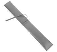 SECFOU Professional Pu Drumstick Bag Lightweight and Easy to Carry Drumstick Holder for Drum Stick Storage Suitable for Stage Performances and Drum Practice in Deep Grey