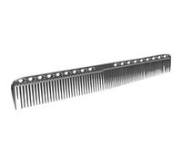 SECFOU Professional Stainless Steel Hair Cutting Comb with Thin and Wide Teeth Size L for Quick-drying and Anti-static Use in Professional Salon Haircutting