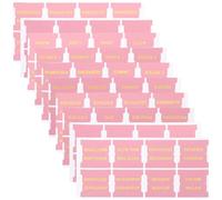 SECFOU Pu Leather Bible Tabs Set 66 Pink Indexed Tabs with 14 Blank Page Markers for Bible Study for Women and Men