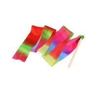SECFOU Rhythmic Gymnastics Ribbon for Dancing and Gymnastics, Nylon Material, 2 Meters Long Dance Ribbon Streamer Suitable for Artistic Training and Performance Random Color