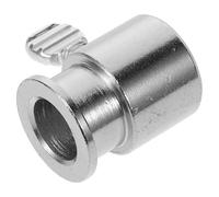 SECFOU Rotisserie Grill Fork Bolt Replacement Part with Grill Sleeve Accessory Stable Grilling Rod Fixator for Outdoor Barbecue Cooking