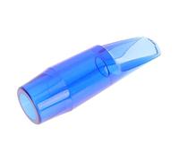 SECFOU Saxophone Mouthpiece Cap for Alto Sax Players, ABS Compact Sax Replacement Head Part, Blue Multi-Purpose Portable Jazz Accessory
