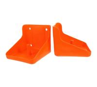 SECFOU Sheep Accessory Professional Horse Feeder 2Pcs PP Red Salt Brick Box Easy to Assemble for Livestock Farm