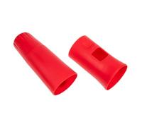 SECFOU Silicone Microphone Cover Anti-rolling Mic Sleeve for Wireless Hand-held Microphones with Impact and Easy to Clean Material, for Ktv and Ceremony Use