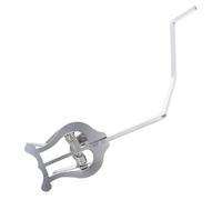 SECFOU Silver Metal Plated Sax Clamp-on Clip Universal Sheet Music Rack for Tuba Baritone Horn Marching Band Simple Stylish Design Holds Score Firmly Easy to Carry