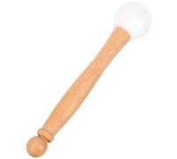SECFOU Singing Bowl Mallet Wooden Sound Bowl Mallet Stick Root Chakra Meditation Tool