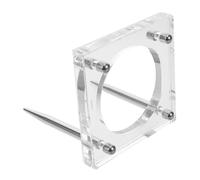 SECFOU Single Coin Display Frame 60mm Coin Holder Case for Collectors with Stand, Storage Box for Quarter Collection and Medal Presentation