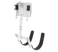 SECFOU Snare Drum Holder and Strap Back Stand Marching Drum Accessories White Harness