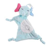 SECFOU Soft Animal Soothing Towel Doll Baby Comforter Blanket Hugs and Newborn Toys (elephant Pattern 30cm)