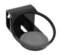 SECFOU Speaker Wall Mount for Acrylic Bracket Cable Storage Sound Direction Easy Installation for Wall-mounted Surround Speakers Black