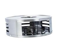 SECFOU Stainless Steel Hollow Tea Warmer with Air Circulation Design Japanese Style Heating Stove for Home Use Multi Function Tea Kettle Heater and Milk Warmer