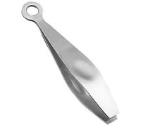 SECFOU Stainless Steel Kitchen Tweezers Ergonomic Fish Bone and Chicken Hair Remover Tool Household Food Bone Puller for Safe and Easy Meat Preparation