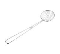 SECFOU Stainless Steel Mesh Skimmer Spoon 7.5cm Fine Wire Strainer Ladle for Cooking and Frying, Professional Kitchen Skimmer Colander for Bubble Tea Pearls and Small Tapioca Balls