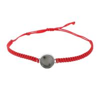 SECFOU Stainless Steel Red String Bracelet for Women Handwoven Braided Cord with Screw-open Hollow Pendant Easy Replacement Filler Protective for Valentine Day Accessories