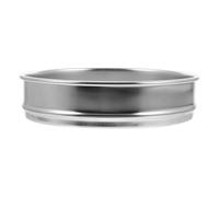 SECFOU Stainless Steel Test Sieve with Uniform Grid for Laboratory Use, Sturdy Powder and Soil Sifter, Maintains Physical and Mechanical Properties at High Temperatures, for Building