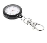 SECFOU Student Exam Keychain Watch for Nurses Chest Hanging Fob Watch with Dial Lightweight Practical Timekeeper for School Bags and Uniform Pockets Random Color