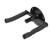 SECFOU Sturdy Black Iron Trumpet Wall Mount Hanger Hook with Creative Design for Instrument Storage and Space-saving Use in Music Rooms and Studios