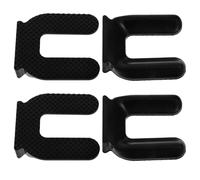 SECFOU Sturdy Rubber Wheel Stoppers from Shifting with Padding 4pcs for Chairs and Wheels Commercial and Residential Use