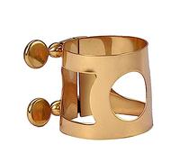 SECFOU Tenor Saxophone Brass Sax Flute Card C57 Round Eye Saxophone Whistle Clip Suitable for Playing Accessories