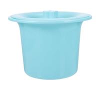 SECFOU Thickened Adult Urinal with Lid Portable Bedpan for Elderly and Women Hospital Spittoon Night Urinal Chamber Pot Suitable for Home and Travel Use