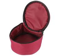 SECFOU Tibetan Singing Bowl Carrying Bag 16x9cm Crystal Singing Bowl Storage Case Carry Case for Meditation and Travel