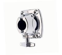 SECFOU Tom Cymbal Holder Clamp for Drummers Lightweight Percussion Replacement Accessory Secure Clamp for Drum Parts Silver Finish Easy to Carry and Use