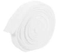 SECFOU Tubular Gauze Arm Wrap 5 Pcs Mesh Adjustable Elasticity Compression Support for Strains and Fractures Adults and White Polyester Tube-Shaped