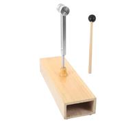 SECFOU Tuning Fork with Wooden Resonance Box and Hammer for Sound Healing Meditation Tools and Frequency Therapy