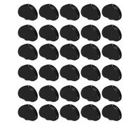 SECFOU Tuning Pegs with Precision Tuning and User-friendly Design 30pcs Black Finish for Guitar and Bass Suitable for Beginners and Professionals