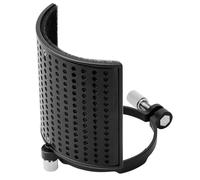 SECFOU U-shaped Microphone Windproof Shield Pop Filter Made of Sturdy Plastic, Easy to Install and Protects Microphone from Spit, for Recording Studios and Live Performances