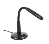 SECFOU USB Microphone for Game Voice Chat and Live Streaming with Stable Pedestal and Adjustable Angle, Aluminum Alloy, Modern Simple Appearance, Plug and Play for Laptop and Desktop