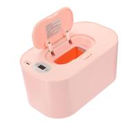 SECFOU USB Portable Wet Wipes Warmer Thermostatic Heater for Comfortable Diaper Changes Quick Heating Function for Travel and Outdoor Use Pink Design
