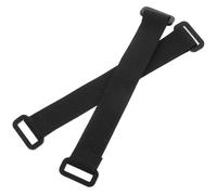 SECFOU Vehicle Dash Cam Mounting Strap Holder and Nylon Material 2pcs with Dual Buckle Design Providing Extra Stability and Enhanced Recording for Rear View Mirror for Car and Vehicle