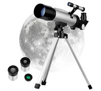 SECFOU Versatile Refracting Telescope with Adjustable Tripod and Accessories for Adults for Star Gazing and Astronomy Education for Boys and Girls