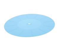 SECFOU Vinyl Turntable Slipmat Anti-static Silicone Mat Shock Absorption Record Mat Compatible with All Vinyl Record Players Home Audio Accessory