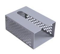 SECFOU Wall Hanging Tissue Box Holder for Bathroom and Toilet, Abs Plastic Tissue Case Smooth Surface and Safe Use, Simple and Creative Design for Kitchen and Home