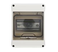 SECFOU Waterproof 5-way Plastic Electrical Junction Box Ip65 Outdoor Electronic Enclosure Box Weatherproof Power Distribution Protection Case Wall-mounted