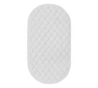 SECFOU Waterproof Diaper Changing Pad Liners with Soft Fabric and Washable TPU Material, Oval Shape Suitable for Newborns and Infants at Home Or Stroller Use