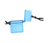 SECFOU Waterproof Dry Box, Crystal Visibility for Diving and Field Research with Floating Plastic Case, Rope and Latch Secure Storage for Electronics, Phones, Keys, and Valuables