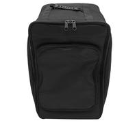 SECFOU Waterproof Thickened Drum Backpack with Padded Handle, Multifunctional Black Music Instrument Bag for Cajon and Drum Storage, Portable Dual Carry Shoulder Bag Random Style