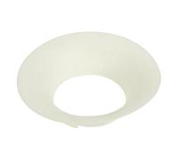 SECFOU White Guitar Timbre Amplifier Plastic Sound Hole Enhancer for 40-41 Inch Acoustic Guitar with Richer Sound and Timbre Intensification