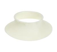 SECFOU White Guitar Timbre Intensifier Plastic Sound Hole Enhancer for Fuller Sound and Timbre Intensification Suitable for Acoustic Guitar