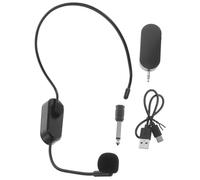 SECFOU Wireless Headset Microphone for Speaking with Wireless Connectivity and Multidevice Compatibility, Abs Material, Suitable for Lectures and Speaking Environments,