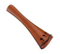 SECFOU Wood Violin Push Adjuster with Slanted Edge Design, Coffee Colour Tail Cord Replacement Enhancing Musical Expression and Improving Sound Quality for Violin