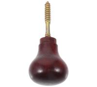 SECFOU Wooden Cane Handle Replacement Ergonomic Bloodwood Knob for Walking Stick Accessories, Polished Solid Wood Grip Suitable for Men and Women Mobility Aids