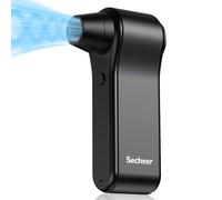 Secheer Cordless Super Power Turbo Fan, 130000RPM Electric Air Duster, 4 Gear Adjustable Compressed Air Duster SCTF-001 (Black)