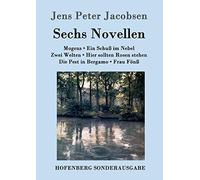 Sechs Novellen by Jacobsen, Peter New 9783843093620 Fast Free Shipping<-